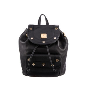 VINTAGE MCM LEATHER BACKPACK